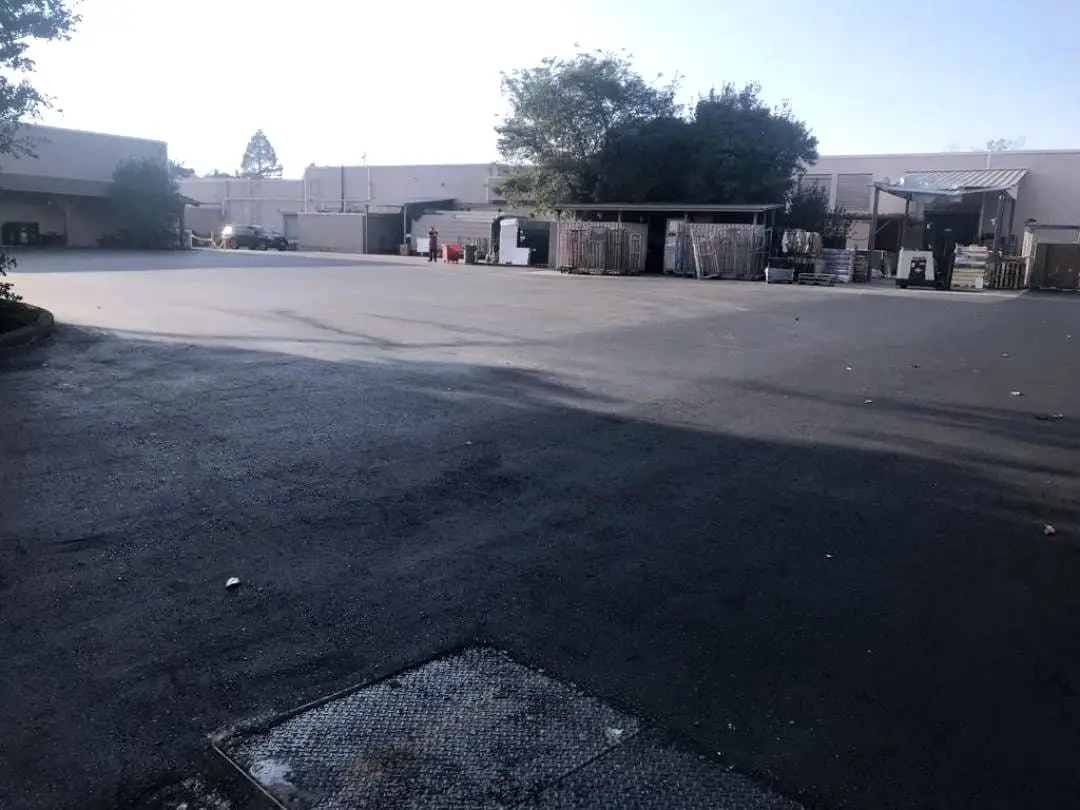 The completed 112,800 SF surface at Rancho Cotati Shopping Center.